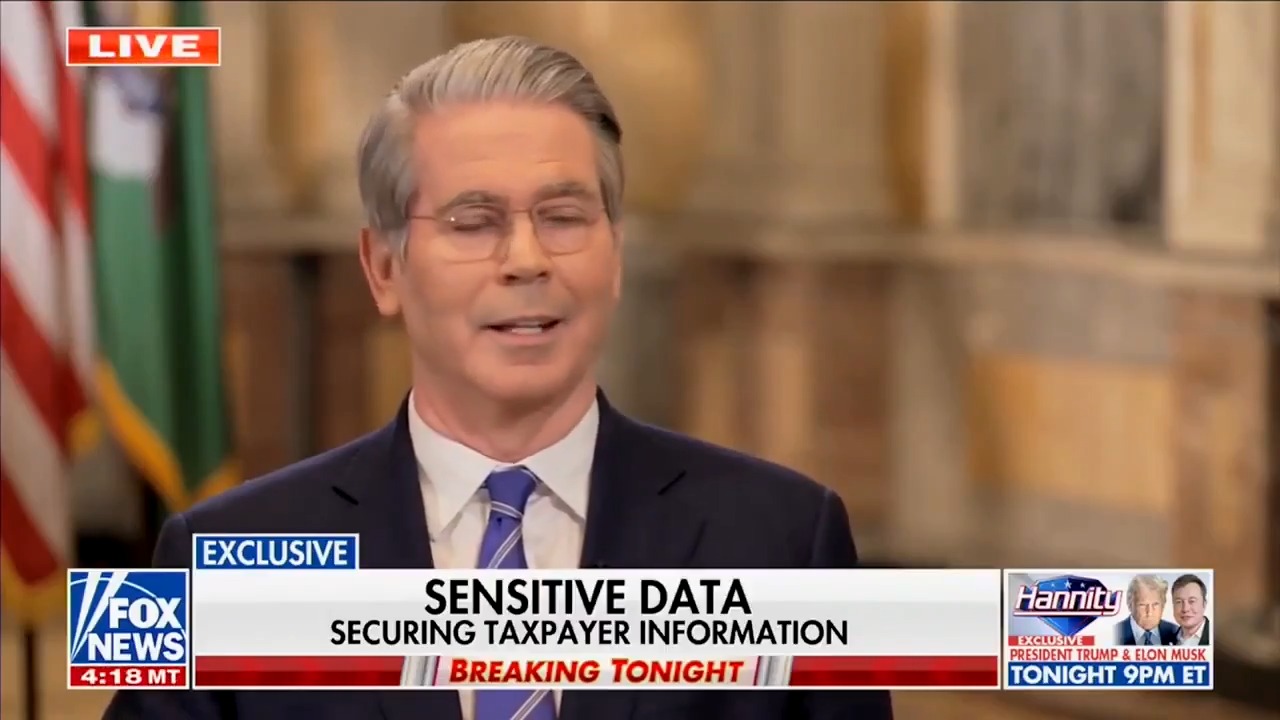 Treasury Secretary Scott Bessent on critics of @DOGE: “This kind of fearmongering doesn't help anybody — but it tells me that people are worried that they're part of the waste, frau...