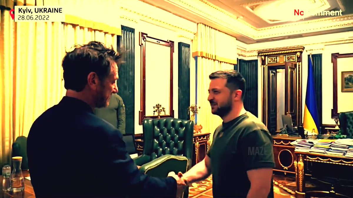 Elon Musk:- “Zelensky has been fired from his acting job”  Also Zelensky 👇