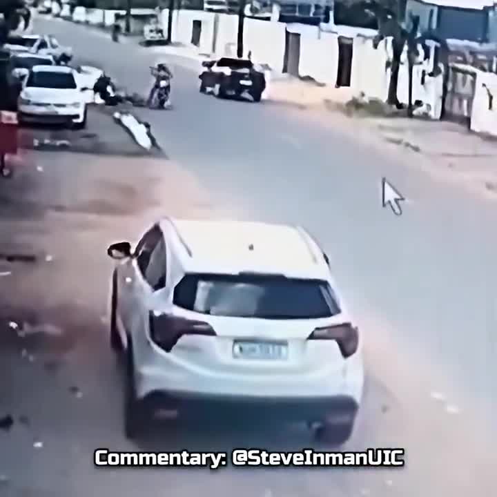 Hope the car is ok.