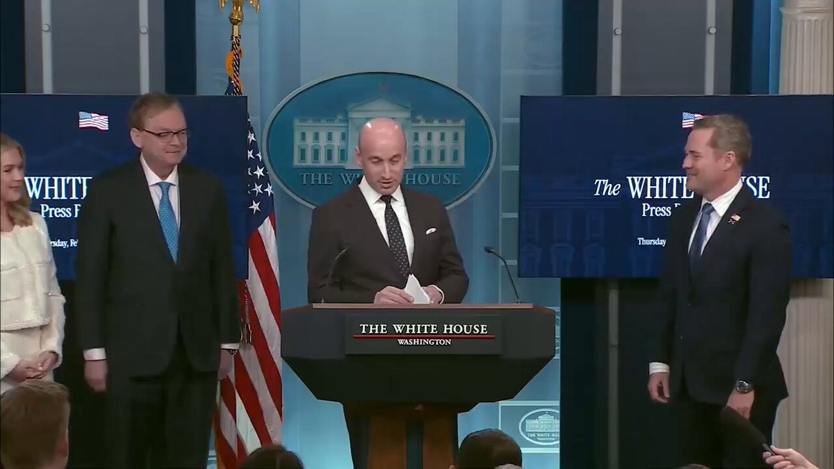 Stephen Miller: President Trump \"has packed eight years of transformative action restoring this nation — restoring our laws, restoring fairness, restoring economic opportunity, restoring ...