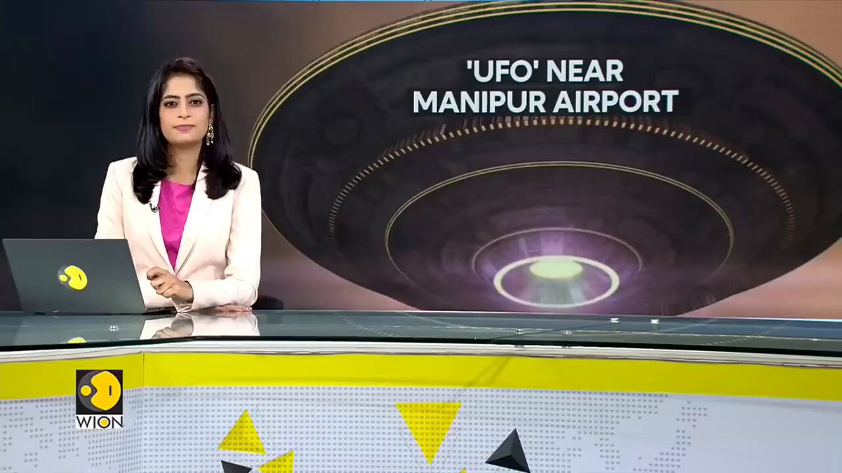 🚨🇮🇳 Meanwhile in India   UFO stops flights for over 3 hours