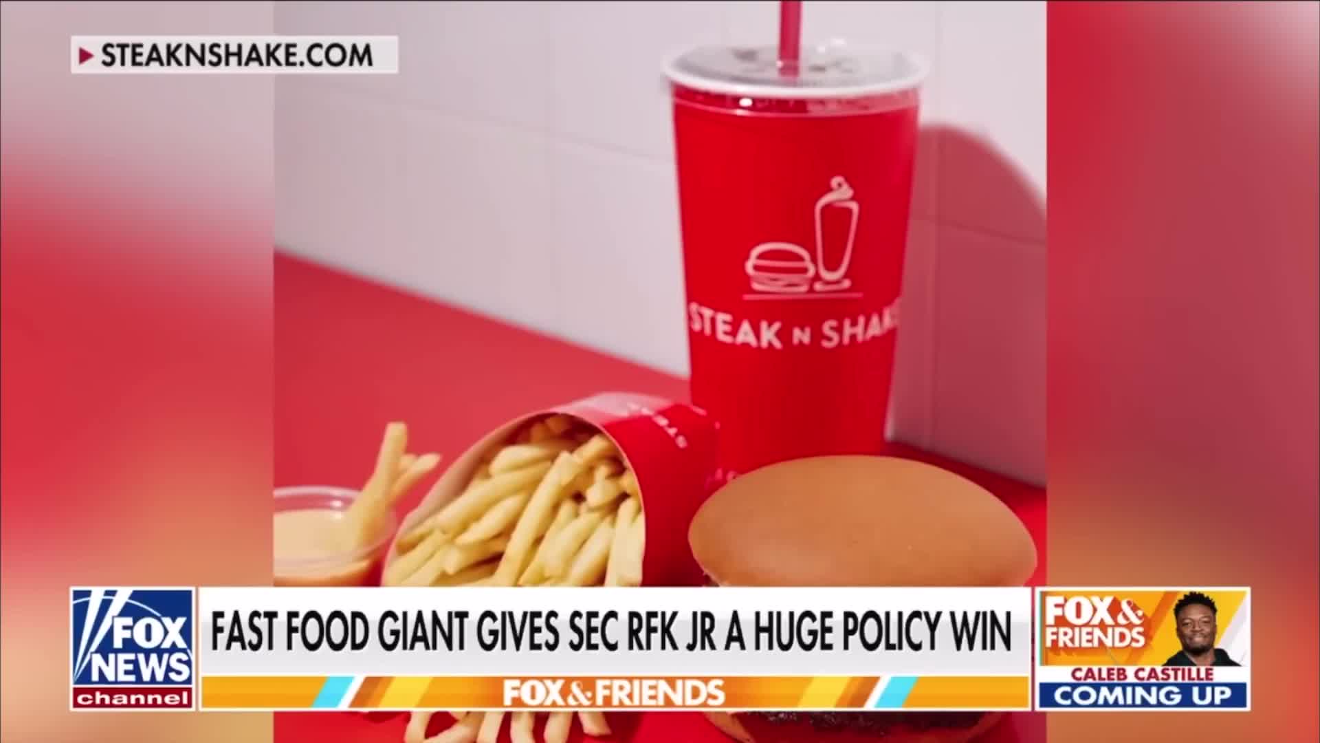 COO of Steak 'N Shake: “We RFK'ed our fries ... They're so much better. The same fry cooked in beef tallow is crispier… it's absolutely delicious, and you're gonna love them when you try...