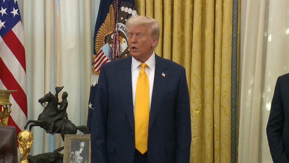 President Donald Trump: “One of the reasons I loved Kash and wanted to put him in was the respect the agents had for him. I think he'll go down as the best ever at that position.”"