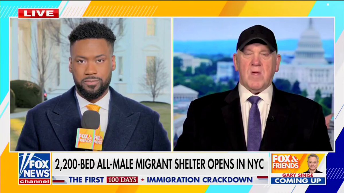 Tom Homan: “Trump made a promise to the American people that he's going to make their communities safer... For those sanctuary cities that want to push back and impede us, we'll double the...