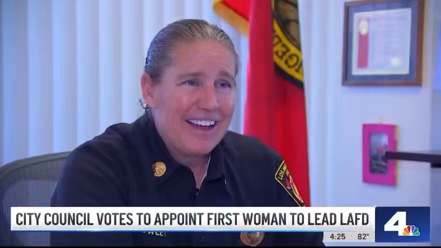 BREAKING: Mayor Karen Bass fires the first female, LGBTQ+ fire chief of Los Angeles"
