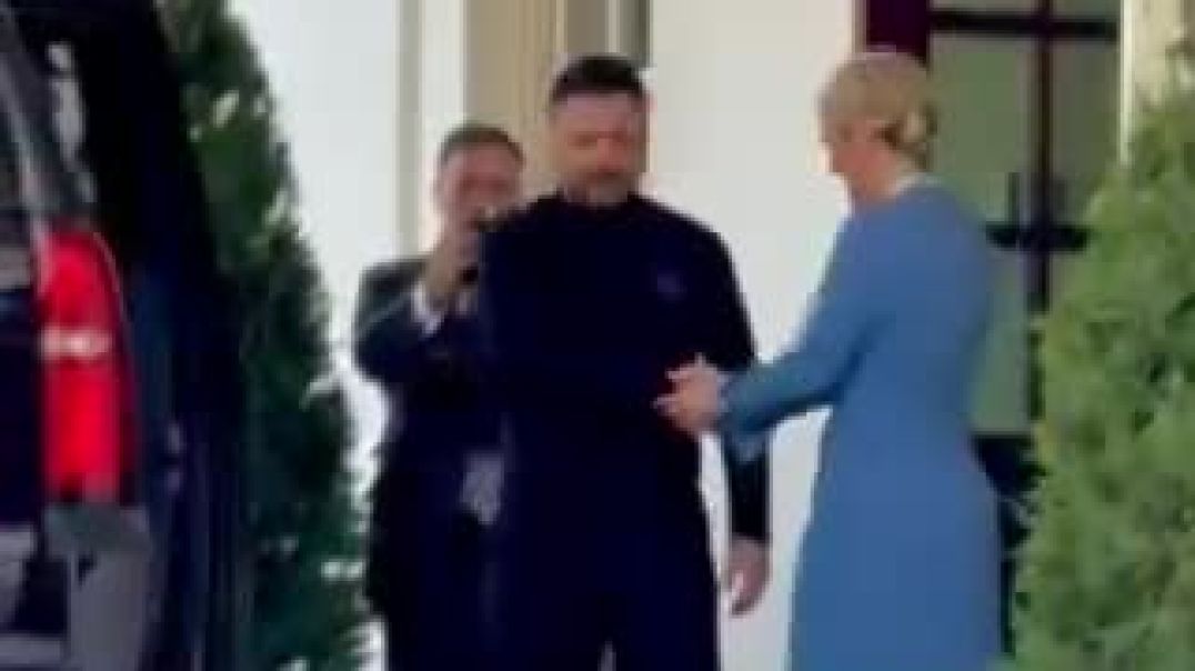 Zelensky getting kicked out of the White House. No lunch .. no deal ..  No Trump to walk him out and greet him bye, bye?