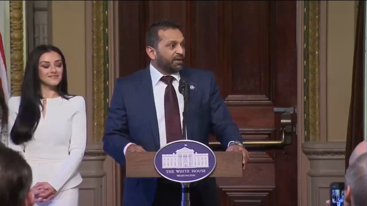 FBI Director Kash Patel: “I promise you the following: there will be accountability within the FBI and outside of the FBI, and we will do it through rigorous constitutional oversight — starti...