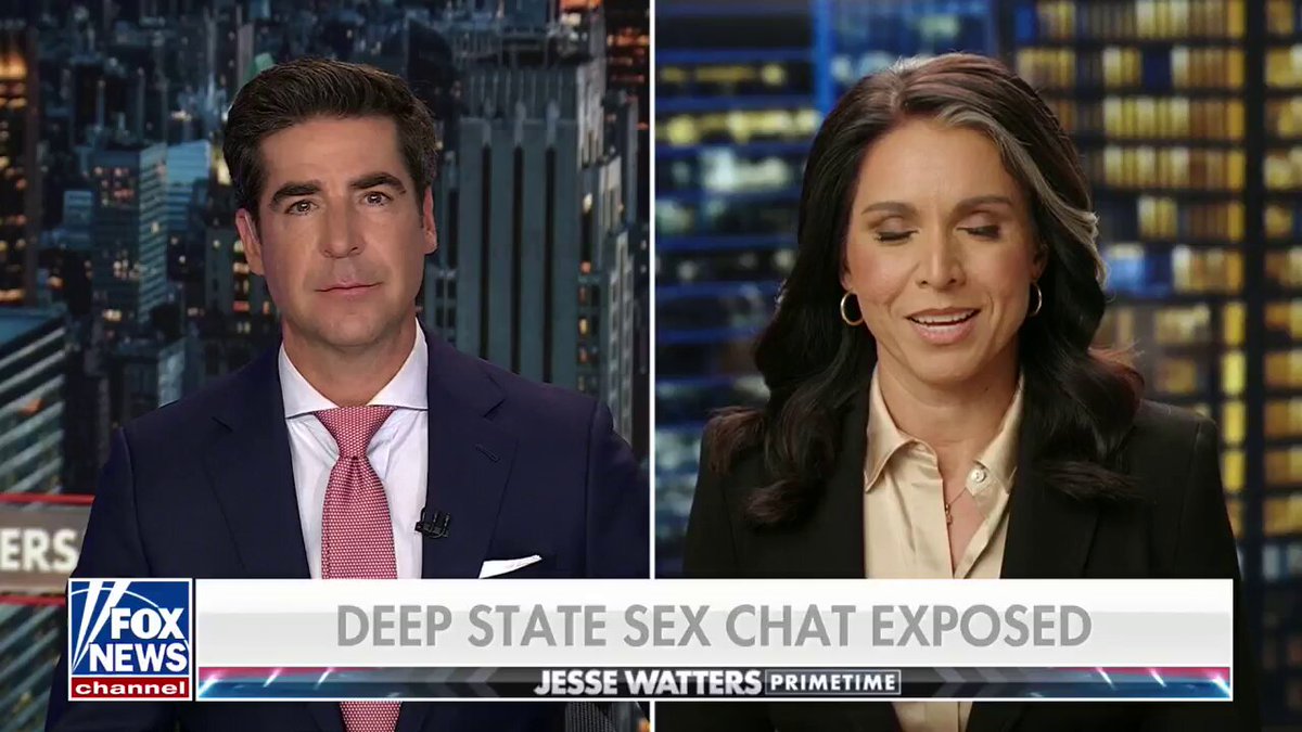 "DNI Tulsi Gabbard says that the 100+ intel officials connected to the NSA secret sex chat room scandal will have their security clearances immediately revoked. <br> <br>Tulsi is bringing ba...