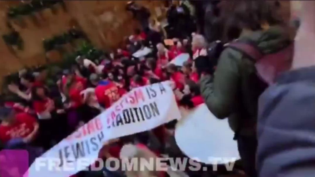 BREAKING: Radical protester’s have taken over Trump Tower in NYC