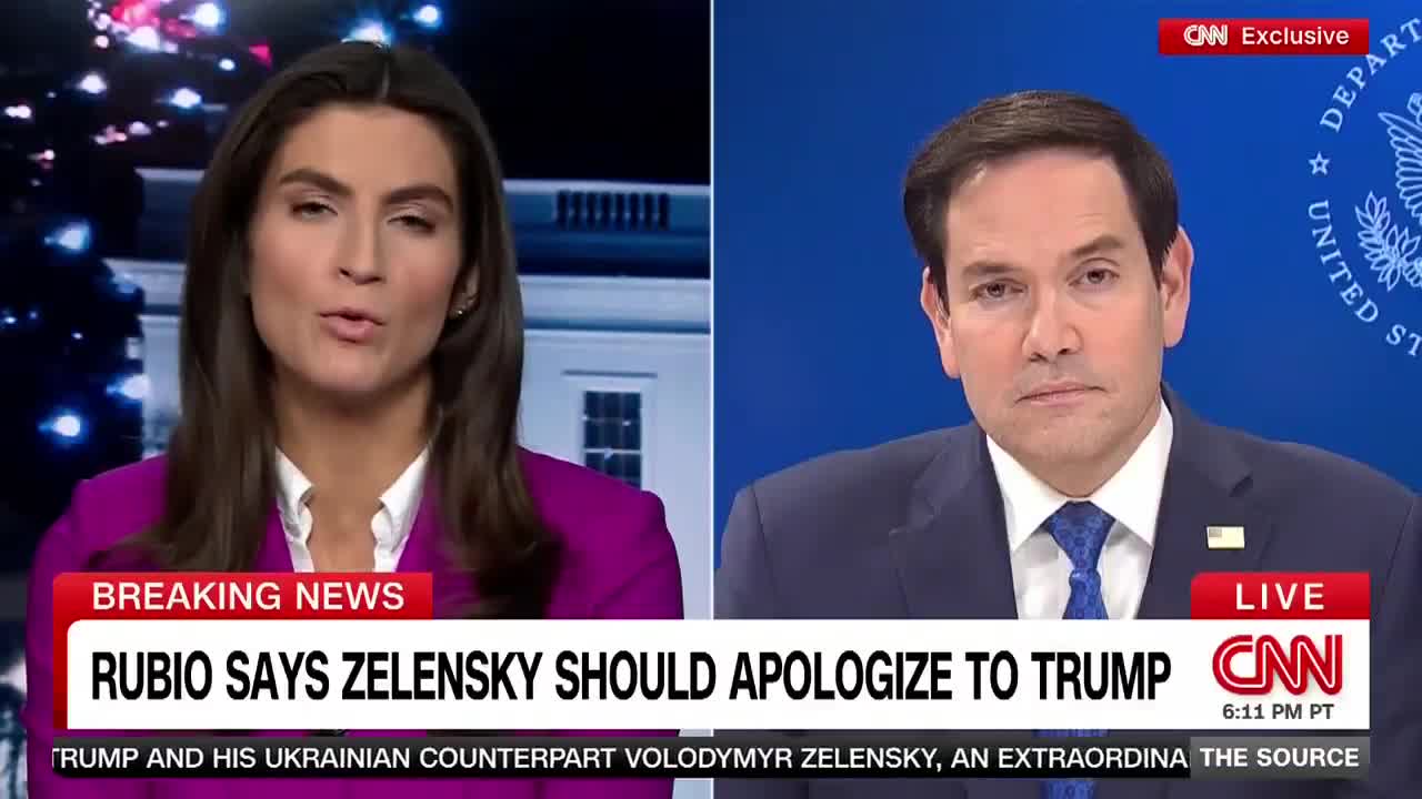 Marco Rubio on Trump’s meeting with Zelensky: ‘Trump has made deals his entire life. He’s not going to get suckered into a fake deal.’