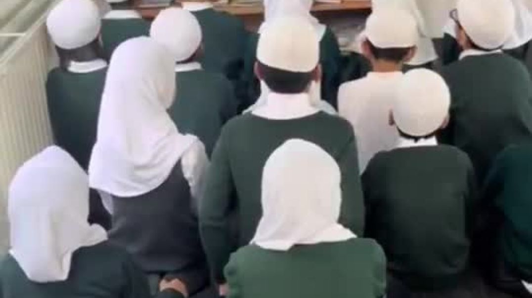 This is not in Saudi Arabia, these are some primary schools in England. Islam is eating England inch by inch.