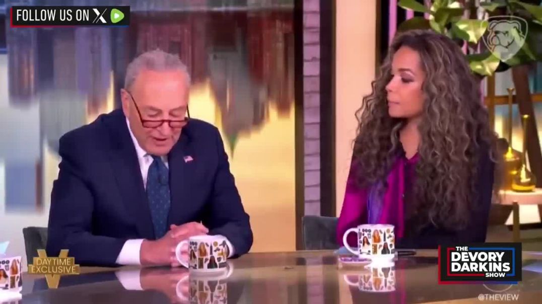 Schumer interviews BLOW UP in his face