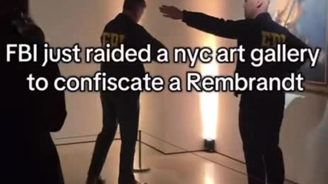 Trump is restoring this Rembrandt painting back to the owners that was stolen from them 30 years ago.