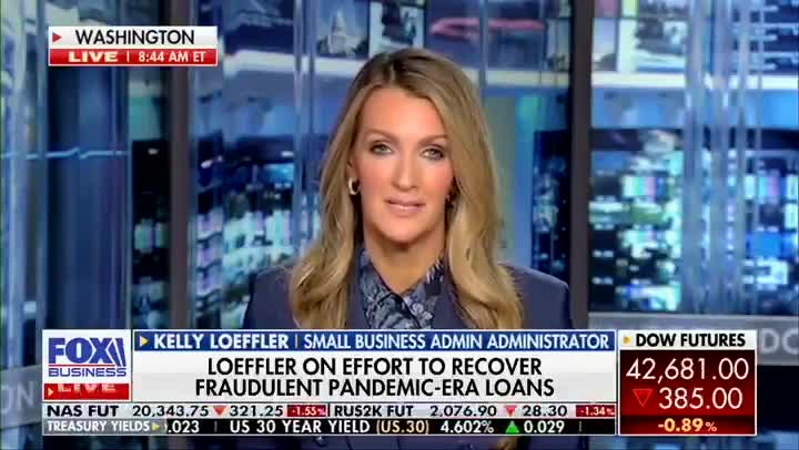 SBA Administrator Kelly Loeffler announces she will relocate regional offices out of sanctuary cities and implement new citizenship verification for loans, to ensure zero taxpayer dollars go...