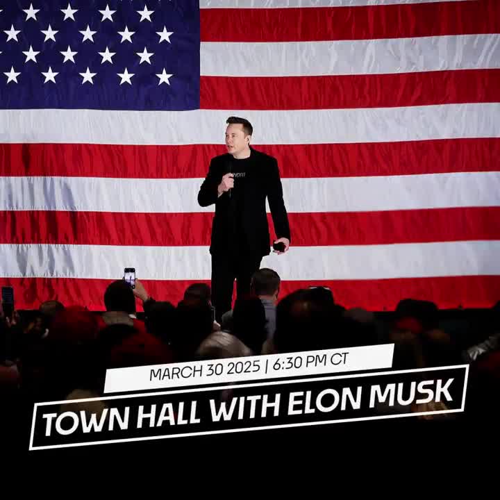 REMINDER: Elon Musk will hold a Town Hall in Green Bay, Wisconsin tomorrow at 6:30pm CT ahead of Election Day on Tuesday.  Entrance is limited to those who have signed the petition in opposi...