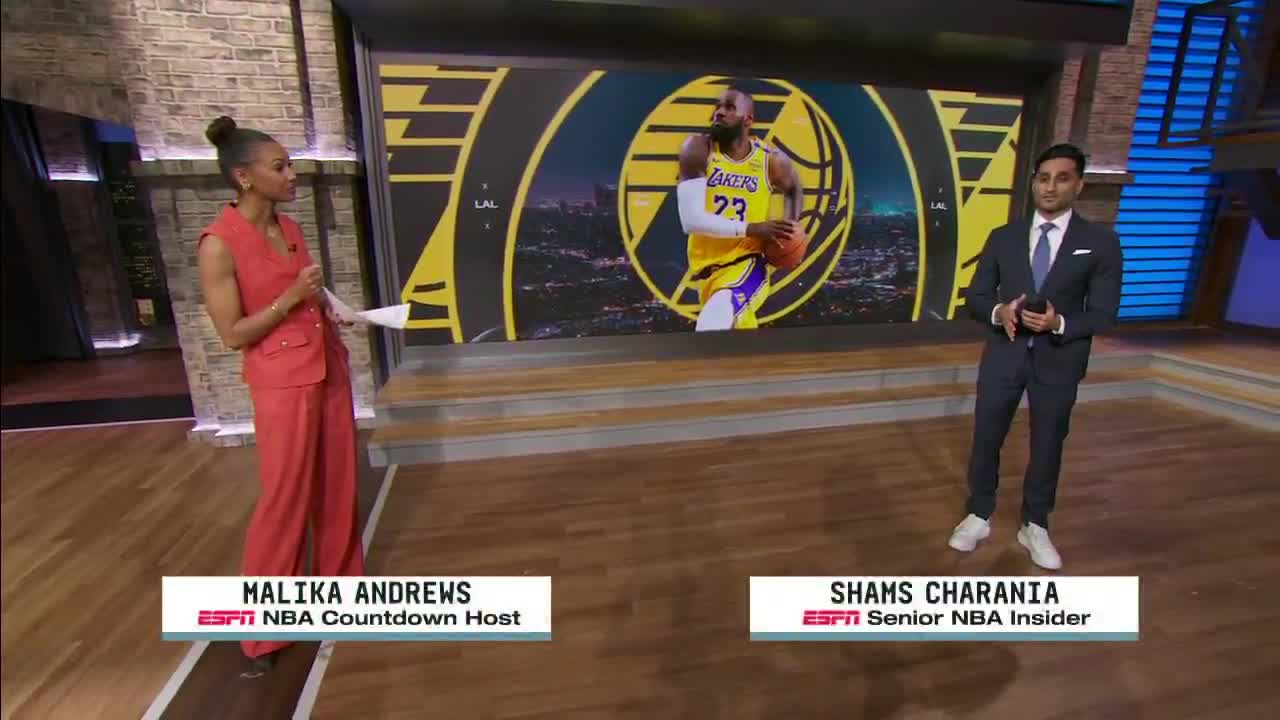 LeBron James is expected to miss at least one to two weeks with a groin strain, sources told @ShamsCharania.