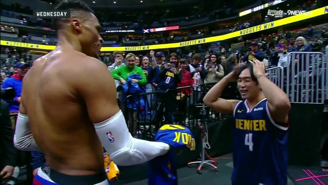 The Russ super fan is BACK ❤️