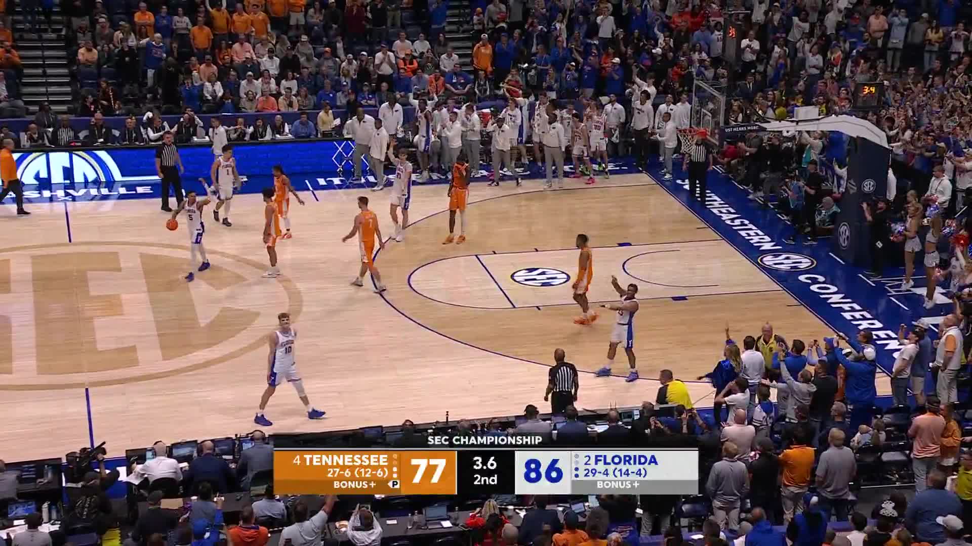 THE GATORS WIN THEIR FIRST MEN'S BASKETBALL SEC TOURNAMENT TITLE SINCE 2014 🐊  Create your bracket here:
