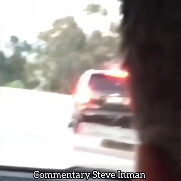 Dumb couple should've kept driving.