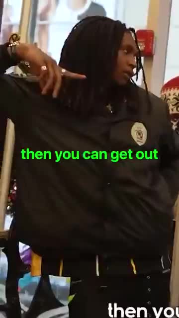 He really said \