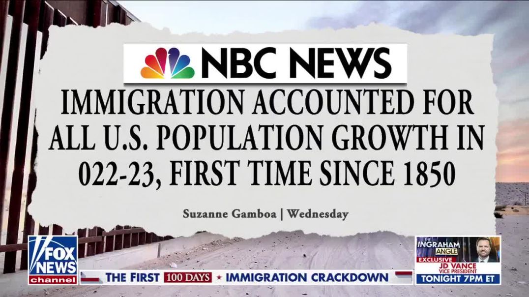 IMMIGRATION ACCOUNTED FOR ALL U.S. POPULATION GROWTH IN 2022-2023