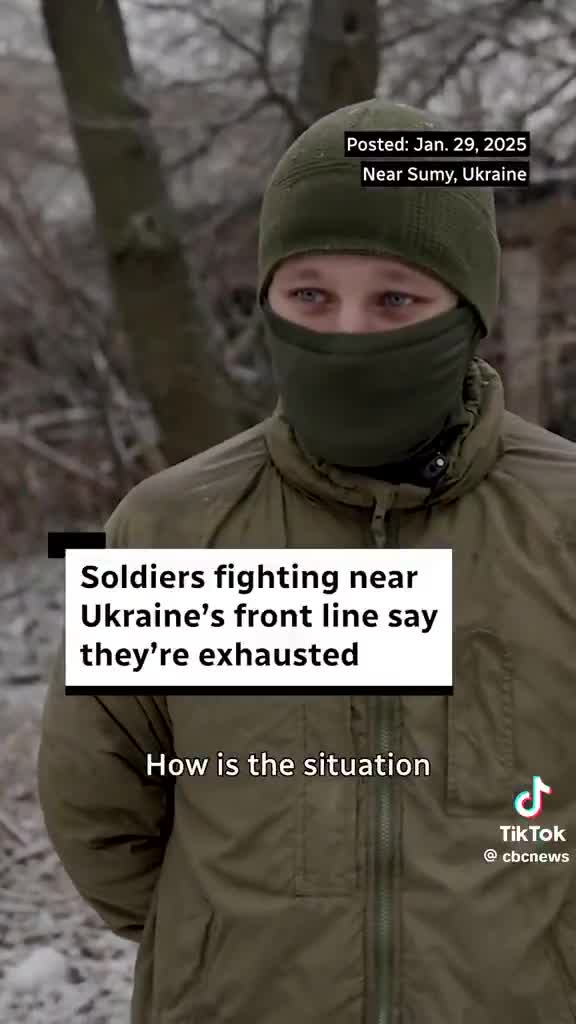 Ukrainian soldiers on the front lines: “We’re all tired. We want peace.”