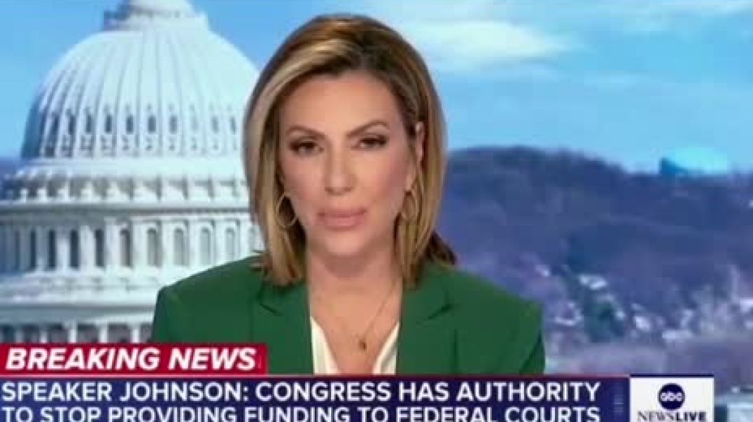 Mike Johnson to stop funding Federal Courts
