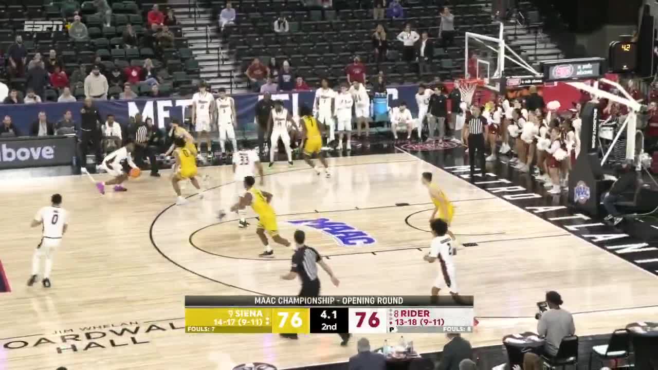 This is March.   CLUTCH DIME FROM RIDER WITH THE GAME ON THE LINE 🎯