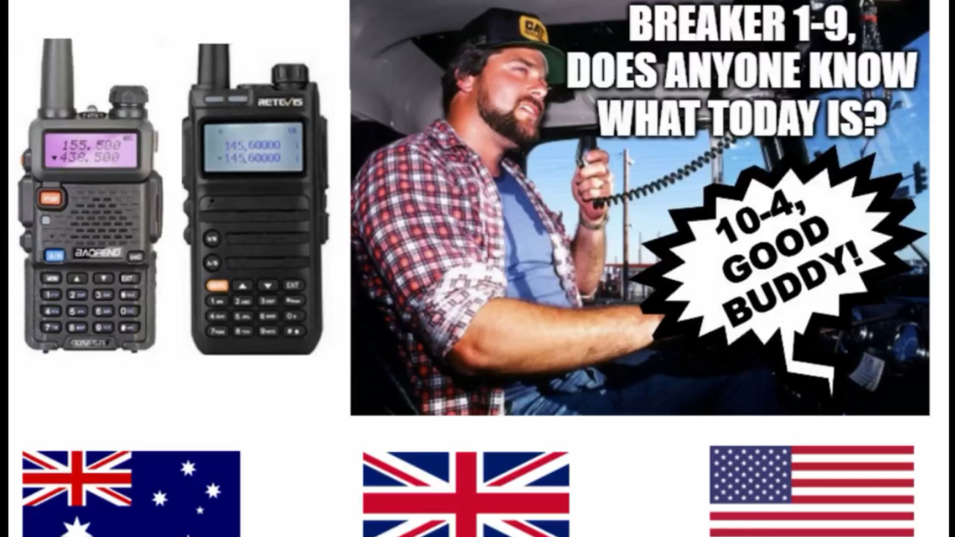 Prepping & SHTF - How to Program CB Radio Frequencies with keypad for your country (Charliebrownau)