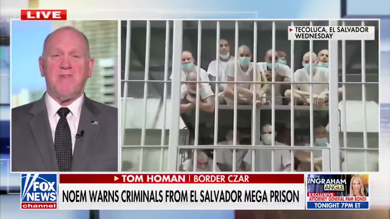 “I wake up every day like a kid in a candy shop getting ready to work!” - Tom Homan  🤣🤣🤣