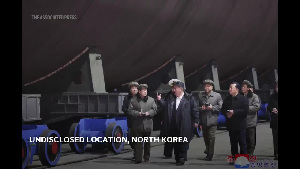 🚨🇰🇵OH GREAT, ROCKETMAN HAS A NUCLEAR SUB NOW  As if North Korea wasn’t already a global migraine, Kim Jong Un just unveiled his first-ever nuclear-powered submarine—because clea...