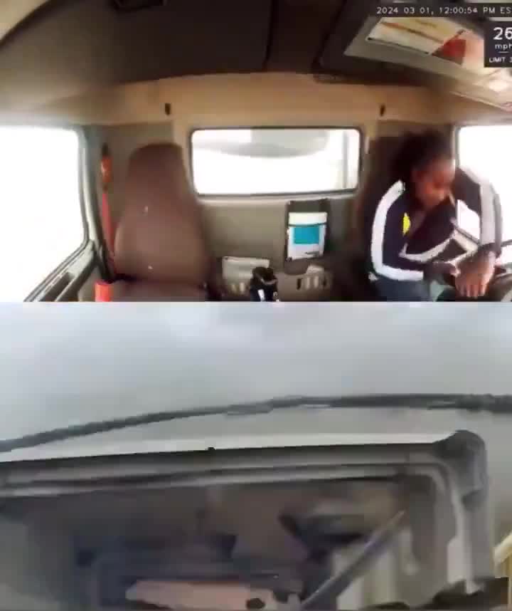 Her life flashed before her eyes