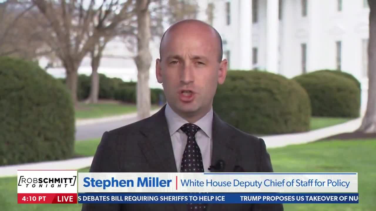 Stephen Miller: Trump “is the first President in our lifetimes to re-assert the rule of law and constitutional order in this country — The injunctions are an effort by the radical left t...