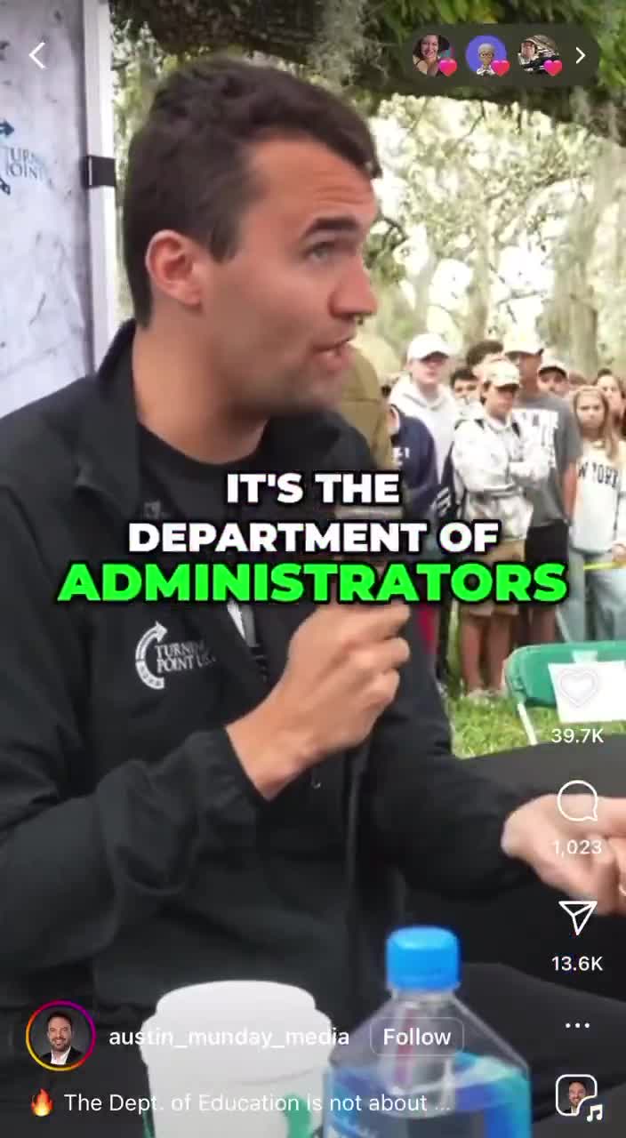 Charlie Kirk on the Education System!