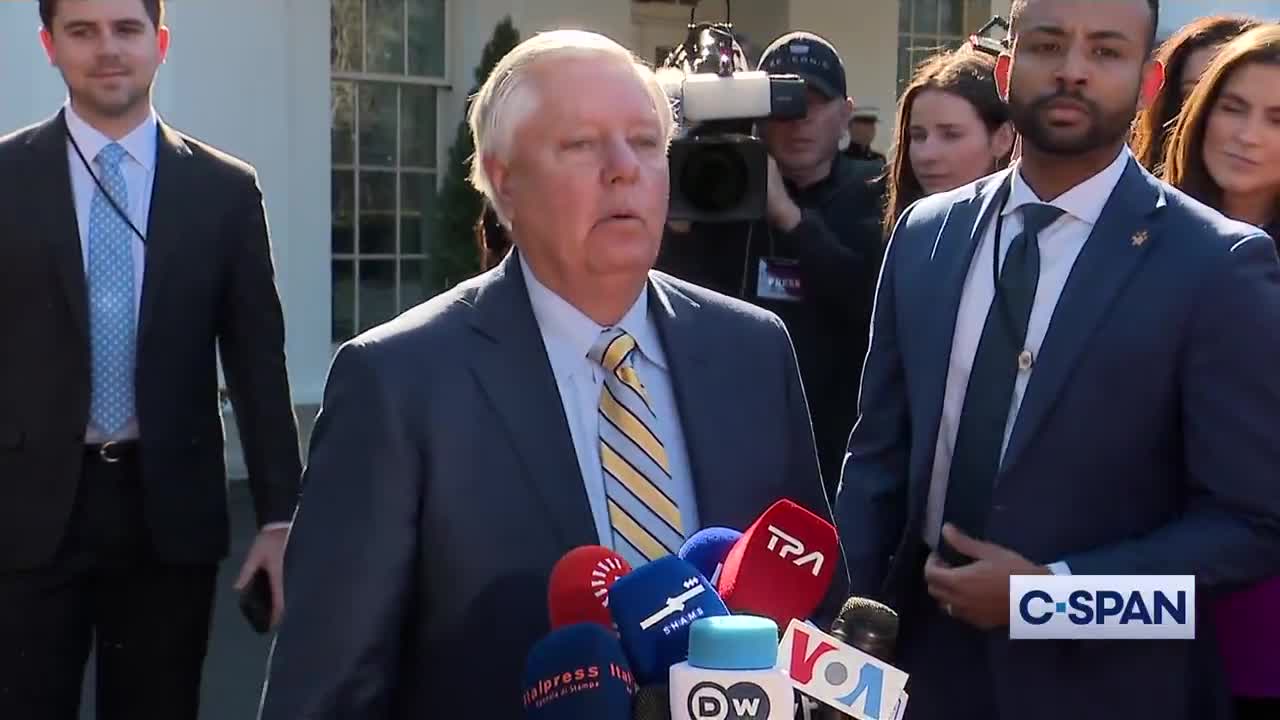Senator Lindsey Graham blasts Zelensky after his meeting with Trump:  \