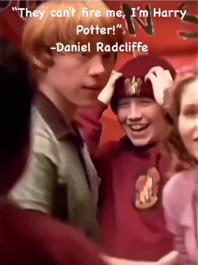 Daniel Radcliffe shouts \