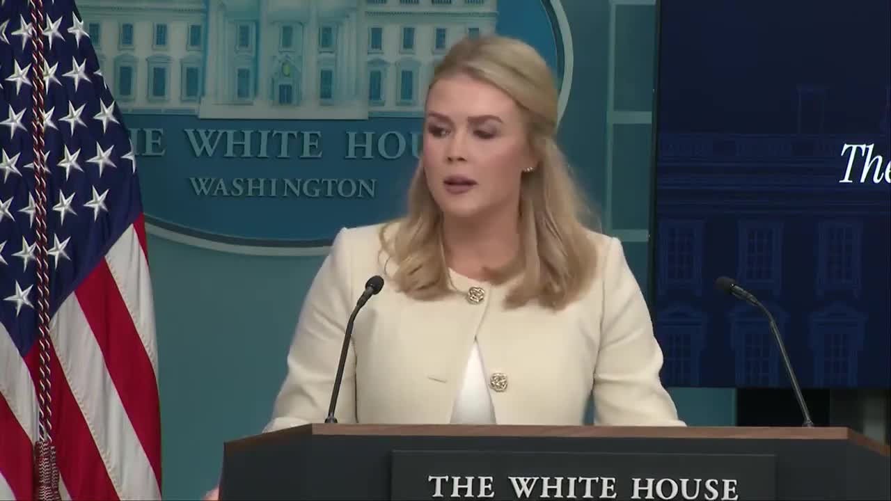WH Press Secretary Karoline Leavitt: “It's incredibly apparent that there is a concerted effort by the far left to judge shop — to pick judges who are clearly acting as partisan activist...