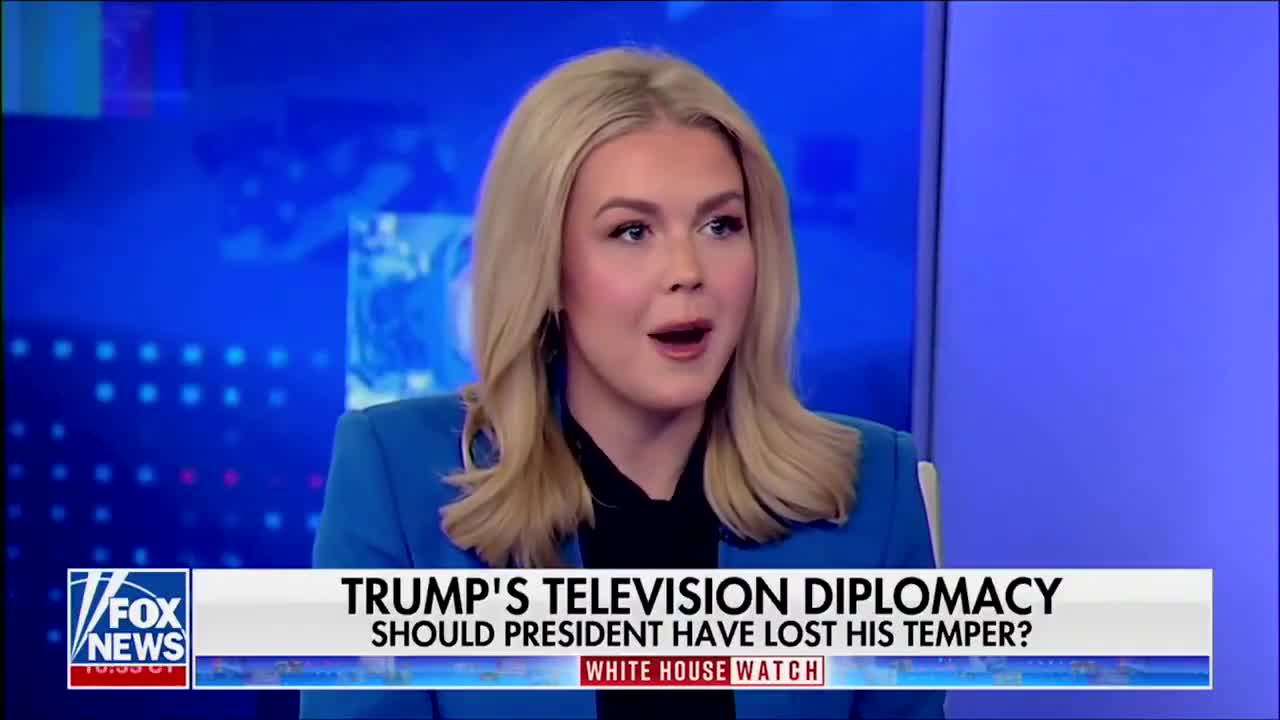 White House Press Secretary Karoline Leavitt: “What happened in the Oval Office... was unfortunately, President Zelenskyy came in with a mindset not wanting to negotiate peace. Zelenskyy w...