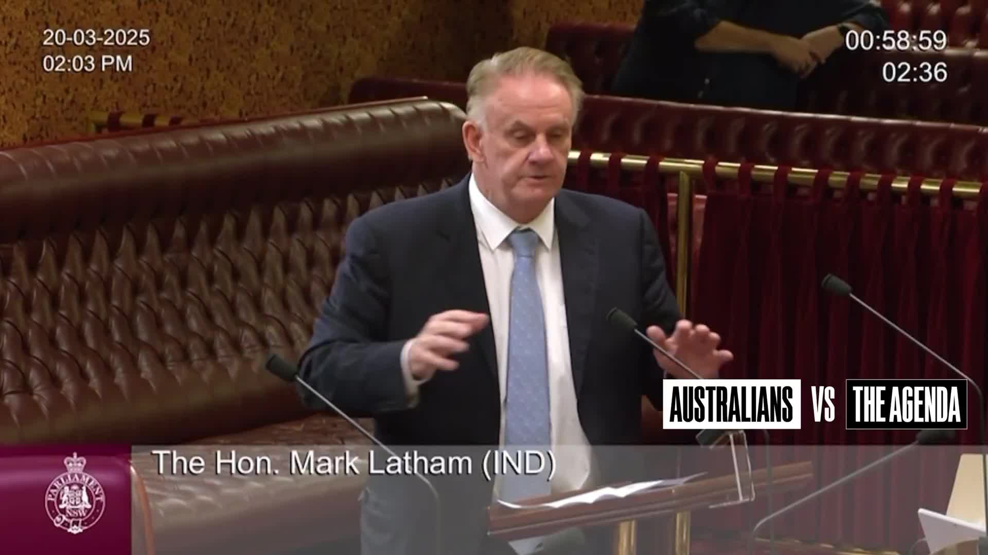 MLC @RealMarkLatham on antisemitism in NSW:   “The Minns Government claimed ‘antisemitism is rampant, spiraling out of control, and these laws are necessary.’  Yet the past 4 weeks sin...