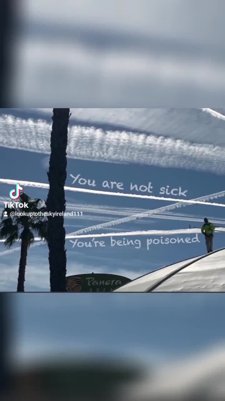 Up until a few years ago most people had never even heard of ‘Chemtrails’.   It’s not hard to figure out why everyone has - simply look up.