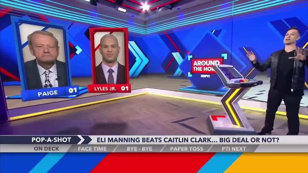 This wholesome moment between @AroundtheHorn commentators, @harrylylesjr and @woodypaige 🥹 ❤️