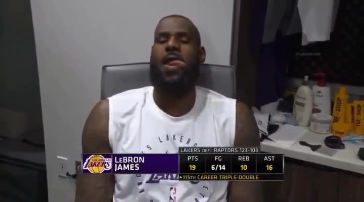 LeBron got one extra rebound just to help a fan's parlay 😭 😭