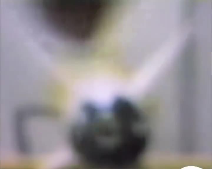 Heat seeking missile tracks a cigarette