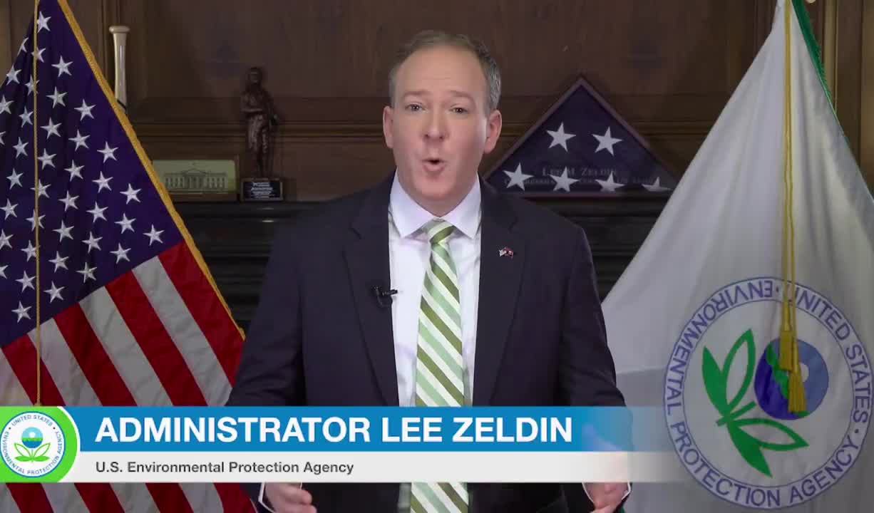 EPA Administrator Lee Zeldin announces “31 historic actions to Power the Great American Comeback in the greatest day of deregulation in American history”
