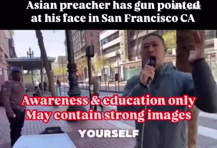 Asian preacher has gun pointed at his face in San Francisco