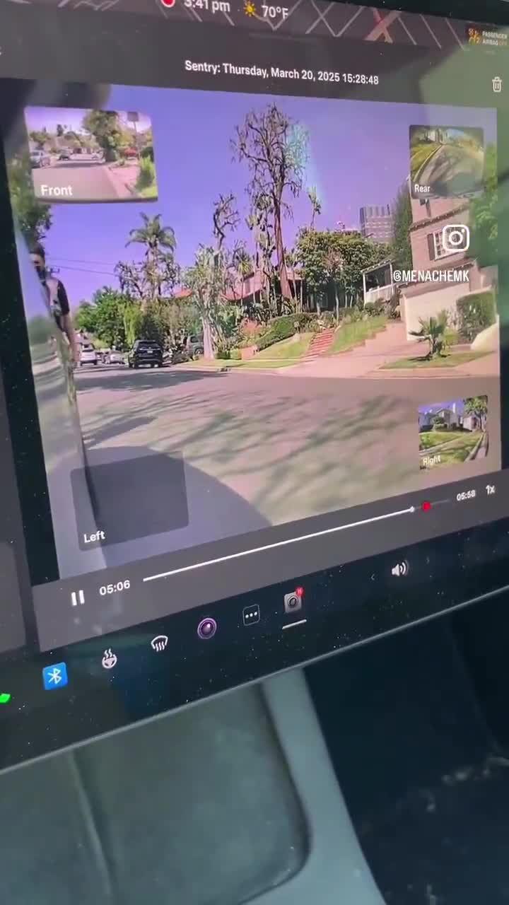 This guy tried to puke on a Tesla but ended up throwing up all over himself.   These are the geniuses protesting Elon Musk.