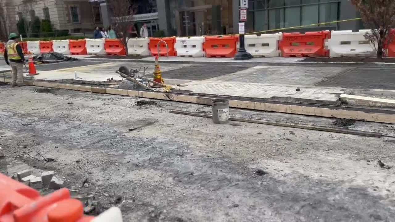 Current status of BLM Plaza in DC: