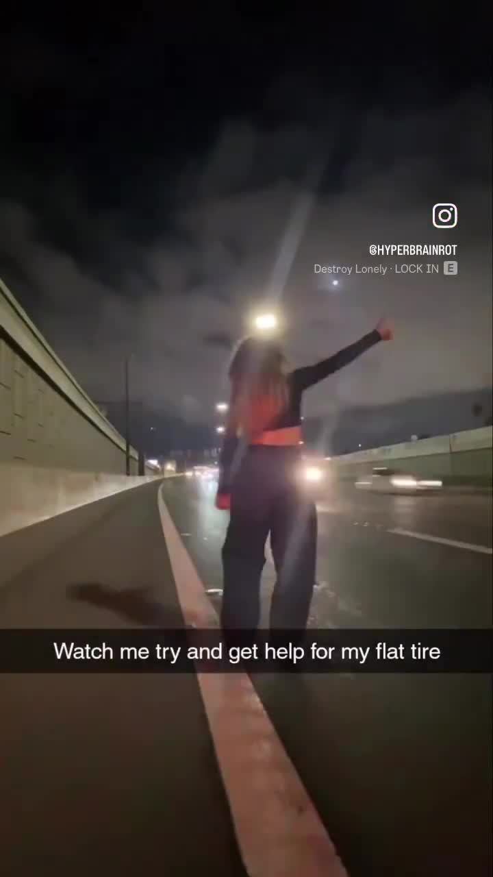 Girls can be so dumb. This is extremely dangerous 🤦‍♂️