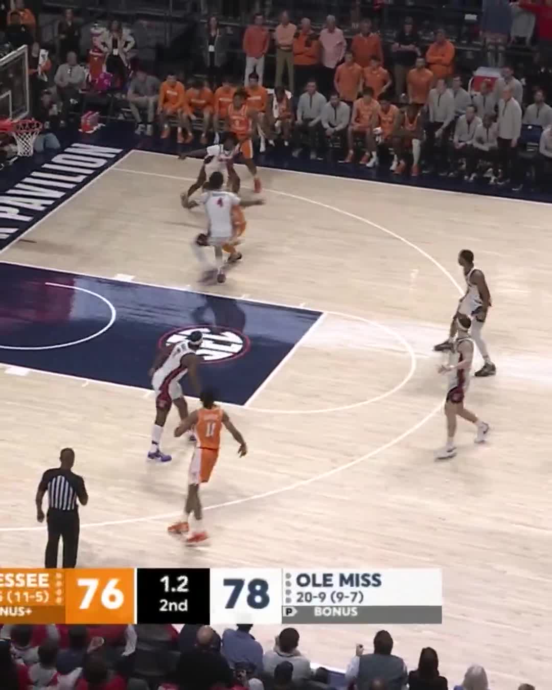 OLE MISS TAKES DOWN NO. 4 TENNESSEE 😱