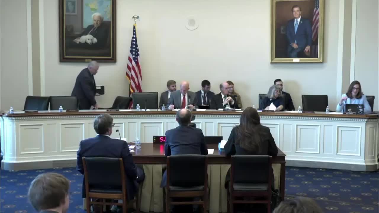 All hell just broke loose at a House hearing after \